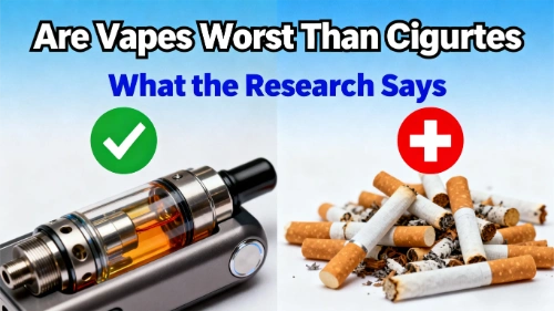 Are Vapes Worse Than Cigarettes
